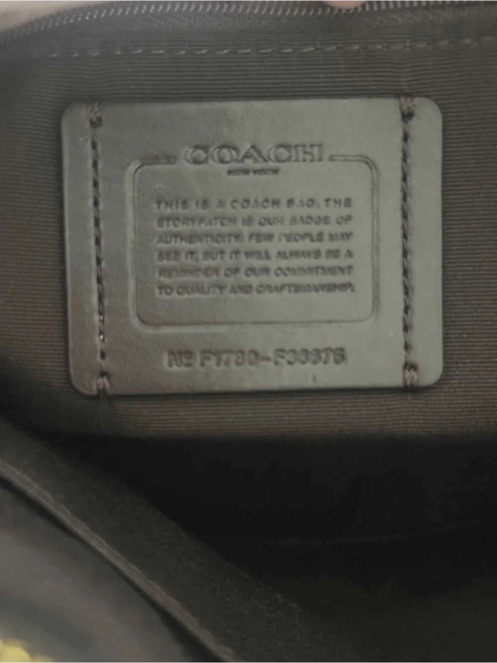 COACH LEATHER MULTIWEAR BAG BROWN 2017 #6676 - Picture 3 of 10